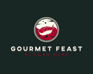 Sushi Culinary Gourmet logo design