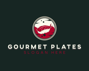 Sushi Culinary Gourmet logo design