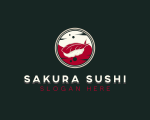 Sushi Culinary Gourmet logo design