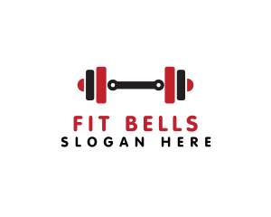 Weights Bodybuilding Fitness logo design