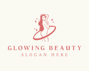 Nude Woman Skincare logo design