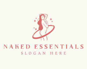 Nude Woman Skincare logo design