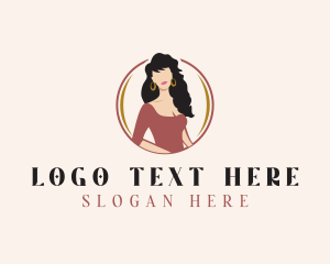 Woman Fashion Model logo