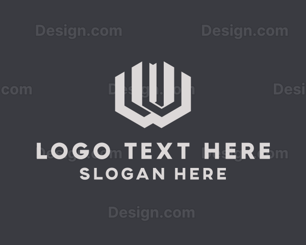 Geometric Startup Letter W Logo