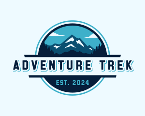 Travel Mountain Adventure logo design