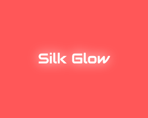 Neon Glow Text logo design