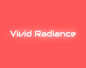 Neon Glow Text logo