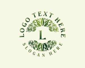 Wellness Herbal Leaves logo