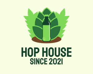 Organic Draught Beer  logo design