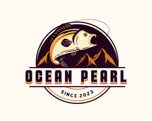 Fishing Bait Ocean logo design