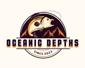 Fishing Bait Ocean logo design