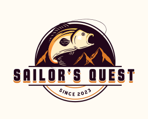 Fishing Bait Ocean logo design