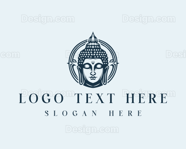 Buddha Zen Meditation Logo