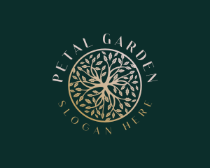 Landscaping Wellness Tree logo design