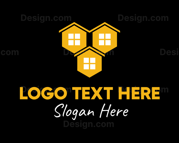 Hexagon Hive Home Logo