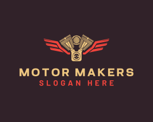 Wing Motor Engine logo