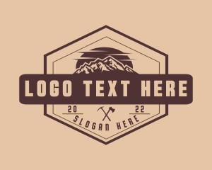 Mountain Trekking Trip Logo