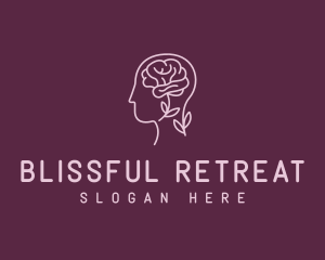 Psychology Nature Therapy Wellness logo design