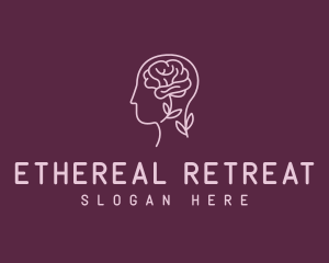 Psychology Nature Therapy Wellness logo design