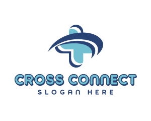 Medical Cross Healthcare logo design