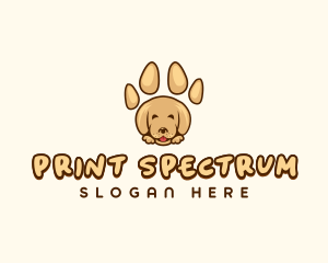 Animal Paw Dog logo design