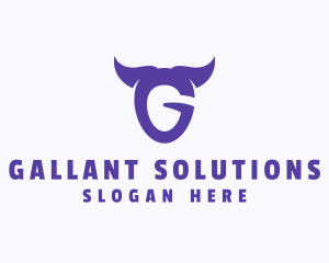 Devil Horn Letter G logo design