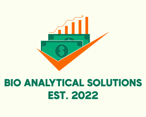 Money Investment Analytics logo design