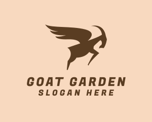 Goat Ram Wings logo design