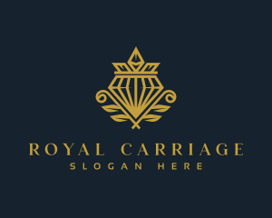 Royal Diamond Wreath logo design