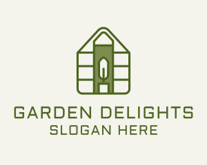 Green House Gardening logo design