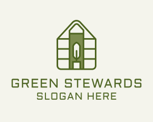 Green House Gardening logo design