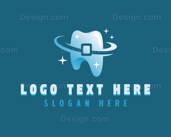 Dental Braces Orthodontics Logo