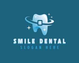 Dental Braces Orthodontics  logo design