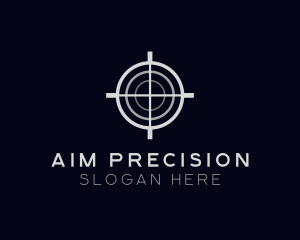 Sniper Target Crosshair logo