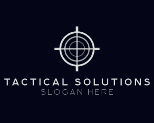 Sniper Target Crosshair logo