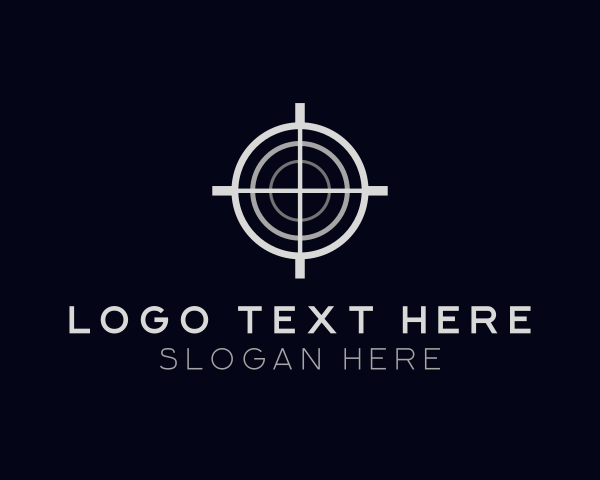 Shooting Range logo example 2