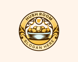 Arkansas Hush Puppy logo design