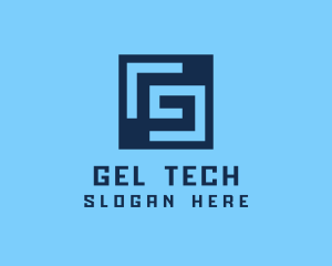 Maze Tech Letter G logo design