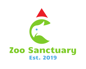 Parrot Bird Zoo  logo design