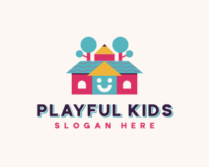 Nursery Kids Preschool logo design