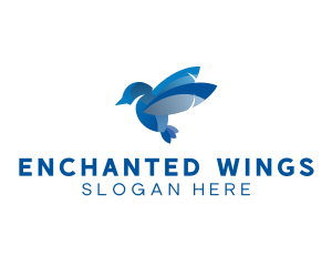  Flight Wing Bird logo design