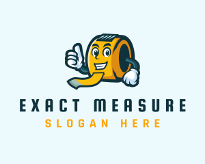 Measuring Tape Construction logo design