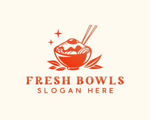 Gourmet Egg Bowl logo design