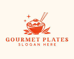 Gourmet Egg Bowl logo design