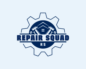 Carpentry Hammer Repair logo design