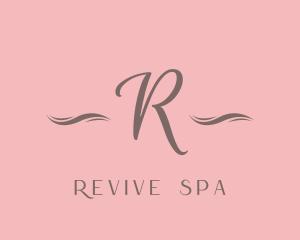 Script Beauty Spa logo design