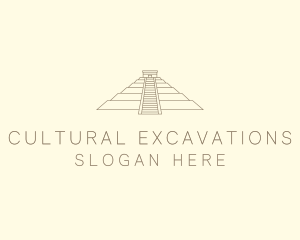 Mayan Pyramid History logo