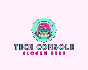 Gamer Girl Console logo