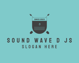 Beach Club Waves logo design