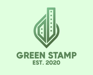 Green City Property Building logo design